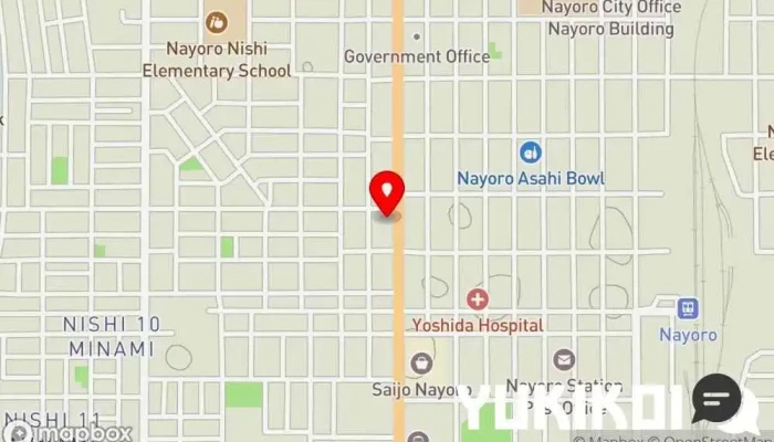 の地図 いもの華 居酒屋 で 名寄市