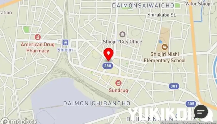 の地図 うず潮(二代目うず潮) 居酒屋 で 塩尻市