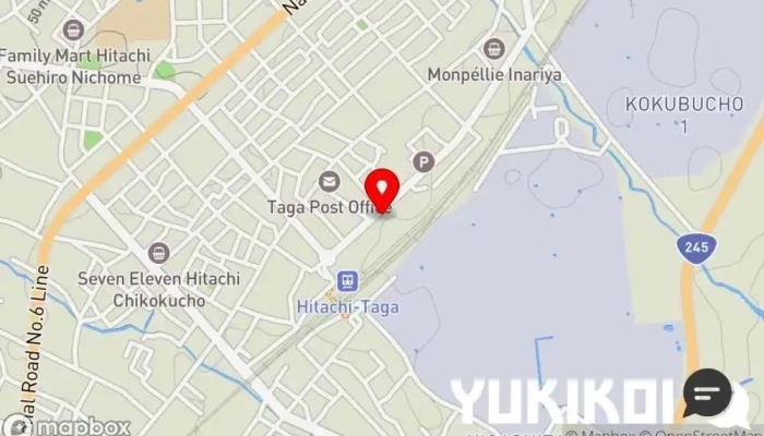 の地図 うどんれすとらん へんこつ 常陸多賀店 和食店 で 日立市