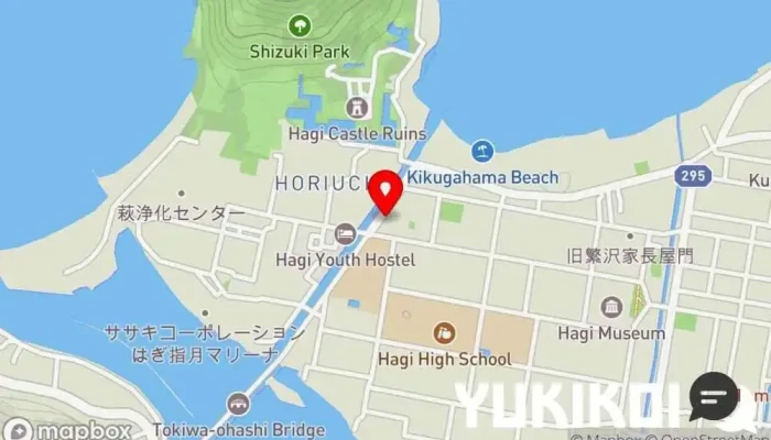 の地図 うまいもん処 ただいま 居酒屋, 定食屋, 肉料理店, モダン居酒屋レストラン, ラーメン屋, レストラン で 萩市