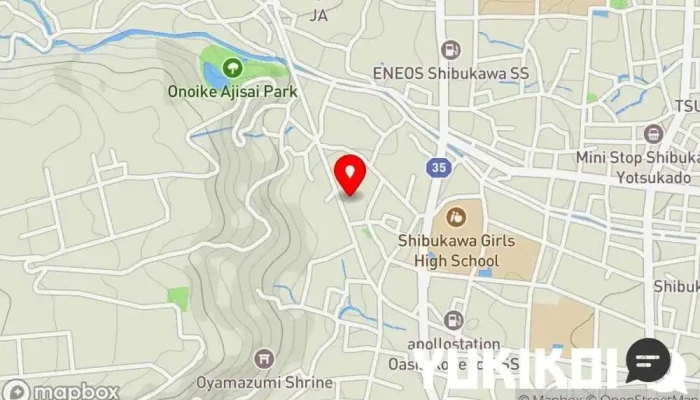 の地図 うまい焼肉 あおぞら 渋川西店 焼肉店, テイクアウト, 肉料理店, ラーメン屋, レストラン で 渋川市
