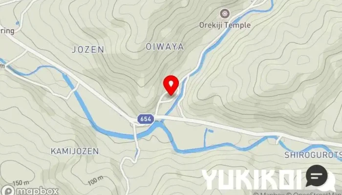 の地図 おかん 定食屋 で 豊後高田市