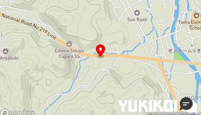 の地図 おどり寿し 人吉店 回転寿司店, 和食店 で 人吉市