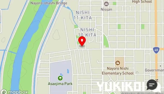 の地図 おふくろの味処 寄って亭 和食店 で 名寄市