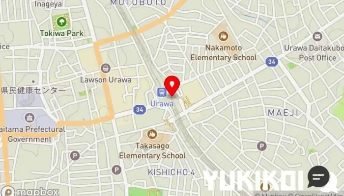 の地図 おぼんdeごはん アトレ浦和店 定食屋, カフェ・喫茶, スイーツ店, 和食店, 宅配/出前, テイクアウト, レストラン, うどん屋 で さいたま市