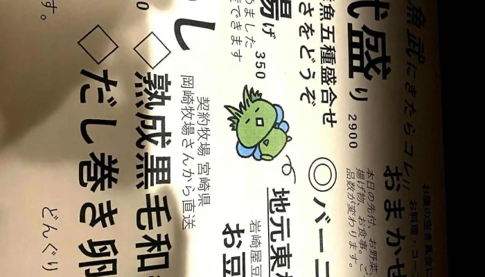 おやじの隠れ家 魚武 -  メニュー - 東村山市
