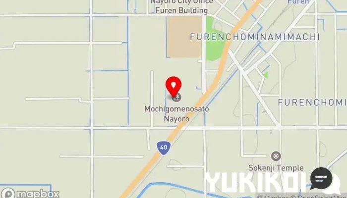 の地図 お食事 風の寄り道 定食屋 で 名寄市