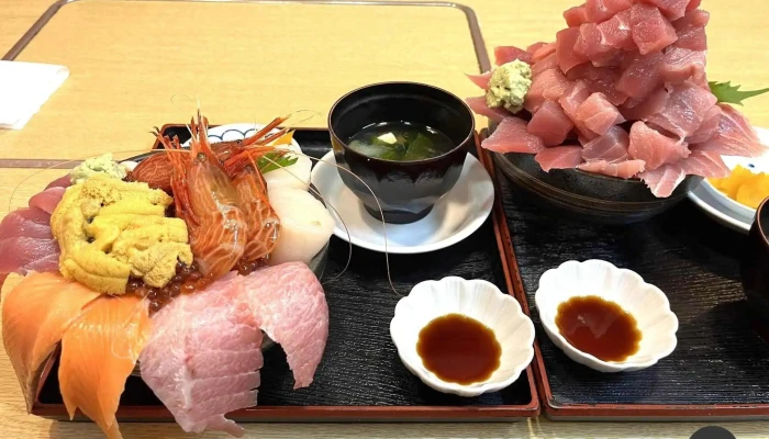 お食事処 すみれ -  刺身 - 小平町