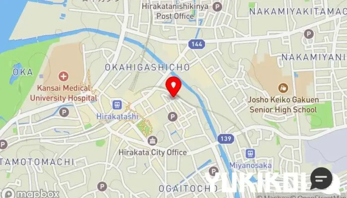 の地図 お食事処 なんとか 居酒屋, 創作料理店, 鍋料理店, 和食店, レストラン で 枚方市