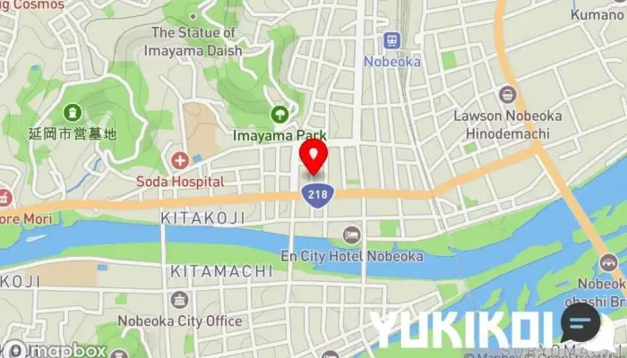 の地図 お食事処 宝來 居酒屋 で 延岡市