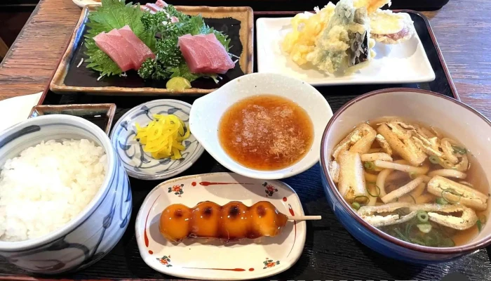 お食事処 彦千 -  刺身 - 姫路市