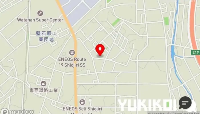 の地図 お食事処だんらん日和 日本式洋食レストラン で 塩尻市