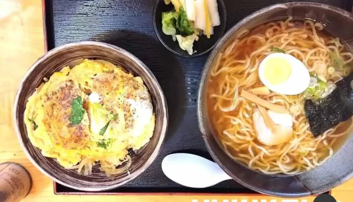 お食事処なかつる -  麺 - 九戸村