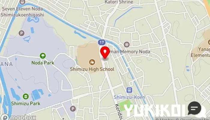 の地図 かくれん房 和食店 で 野田市