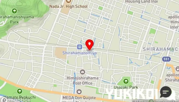 の地図 かどや 定食屋 で 姫路市