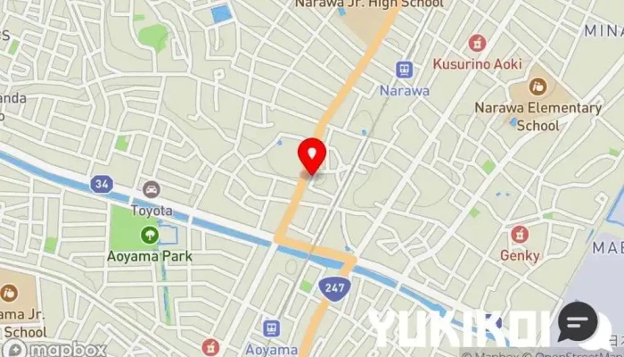 の地図 かまし家 半田本店 ラーメン屋 で 半田市