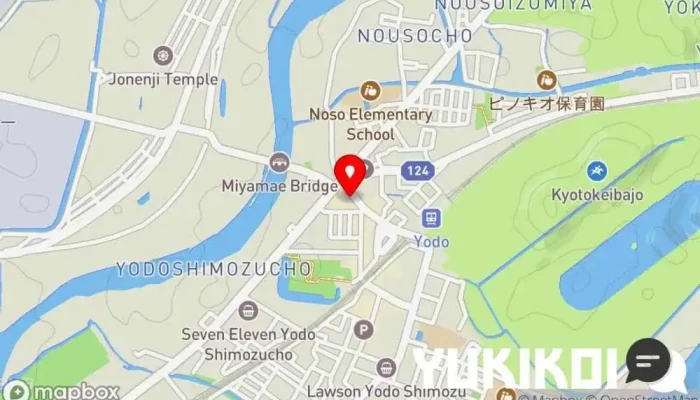 の地図 からあげ 翔 レストラン で 京都市