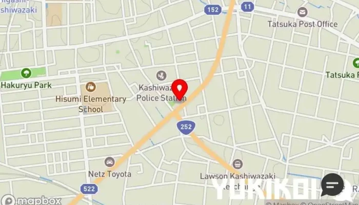 の地図 からやま 柏崎店 ファースト フード店, 鶏料理店, 和食店 で 柏崎市