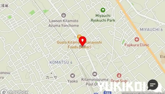 の地図 がってん寿司 北本店 回転寿司店, レストラン, 寿司店 で 北本市