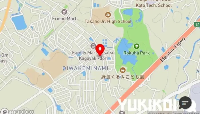の地図 きんのぶた 草津追分店 すき焼き/しゃぶしゃぶ店 で 草津市