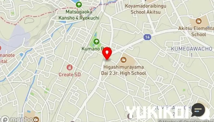 の地図 くら寿司 東村山店 回転寿司店, ファミリー レストラン, テイクアウト, レストラン, 寿司店, テイクアウト寿司店 で 東村山市