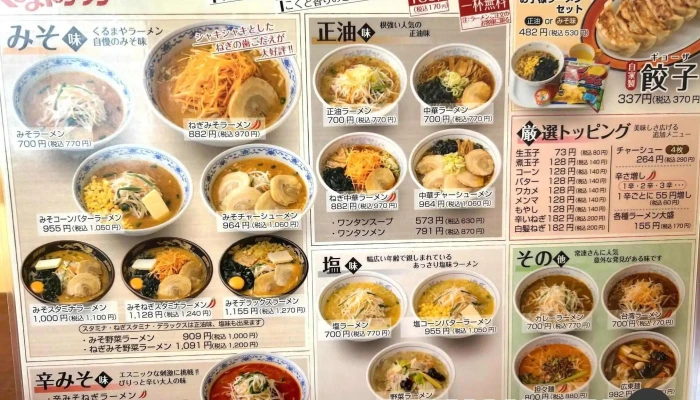くるまやラーメン 北本店 -  スープ - 北本市