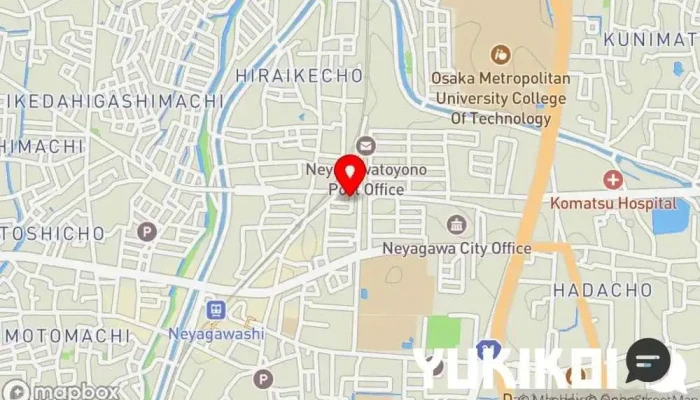 の地図 ごはんや囲(かこい) レストラン, 定食屋, 居酒屋 で 寝屋川市