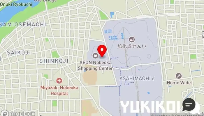 の地図 ごはん処 国技館 イオン延岡店 和食店, 郷土料理店, レストラン で 延岡市