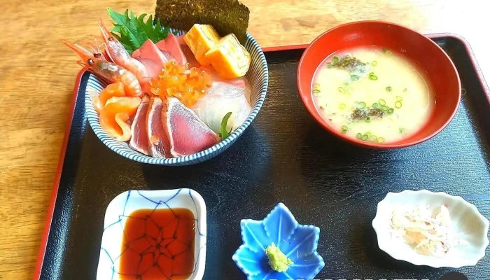 ごはん家おおえ -  刺身 - 江津市