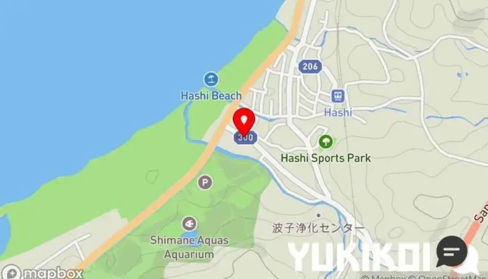 の地図 ごはん家おおえ レストラン, 和食店, うどん屋 で 江津市