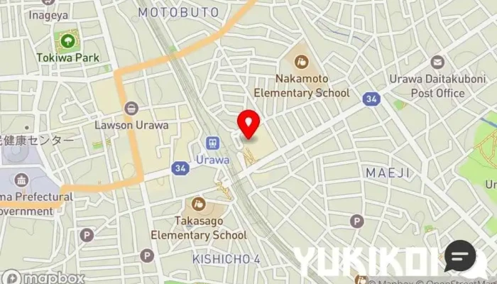 の地図 さかえや 浦和パルコ本店 居酒屋, 鍋料理店, 軽食店, 焼き鳥店 で さいたま市
