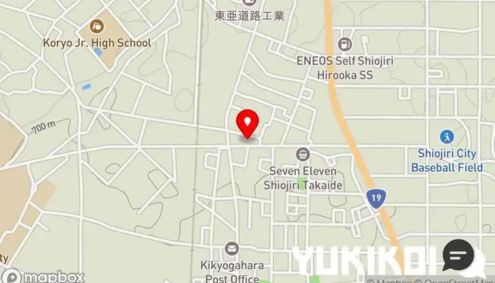 の地図 さと 定食屋 で 塩尻市