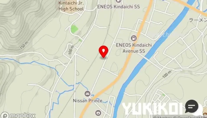 の地図 しみず 中華料理店 で 二戸市