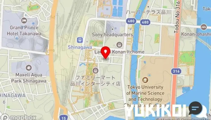 の地図 しゃぶしゃぶ すきやき 個室ダイニング 天空 しゃぶしゃぶレストラン, 居酒屋, 和食店 で 港区