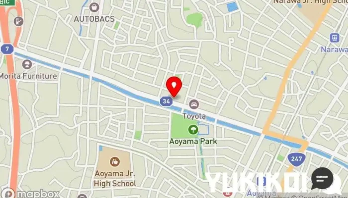 の地図 しゃぶしゃぶ・日本料理 木曽路 半田店 しゃぶしゃぶレストラン で 半田市