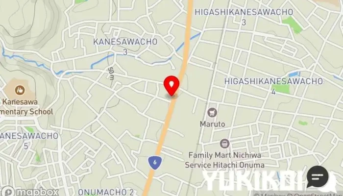 の地図 しゃぶ葉 日立金沢店 しゃぶしゃぶレストラン, ファミリー レストラン, 鍋料理店, 和食店, テイクアウト で 日立市