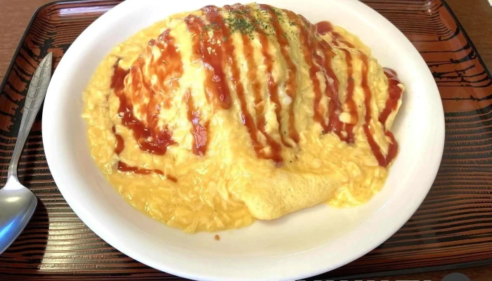 しらかば茶屋 -  オムライス - 美唄市