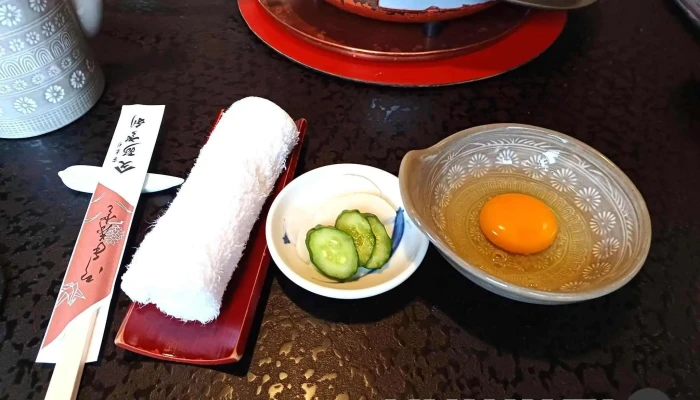すき焼き 阿佐利本店 -  卵 - 函館市