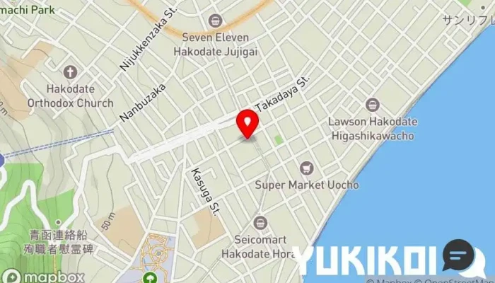 の地図 すき焼き 阿佐利本店 すき焼きレストラン, 精肉店, レストラン で 函館市