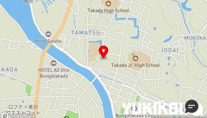 の地図蕎麦店 そば処 響 en 豊後高田市 の地図 そば処 響 蕎麦店 で 豊後高田市
