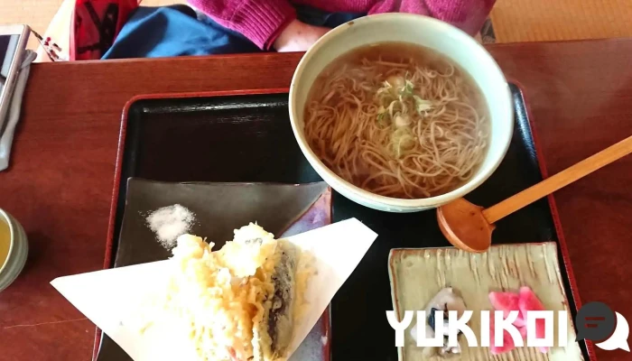 そば処あさ沼 -  スープ - 新庄市