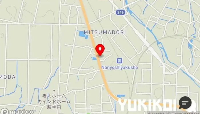 の地図 そば処すがい 蕎麦店 で 南陽市