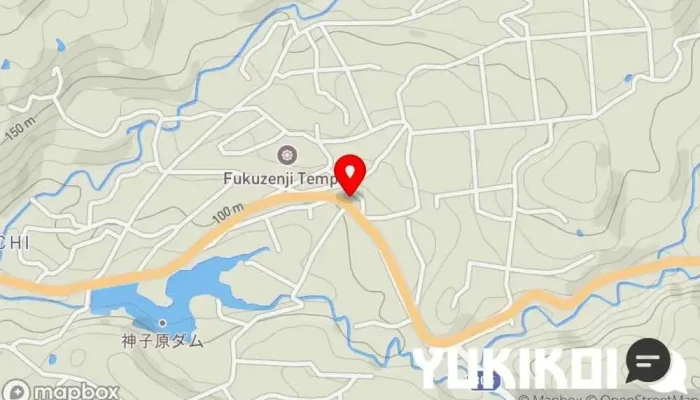 の地図 そば処茗荷庵 蕎麦店 で 羽咋市
