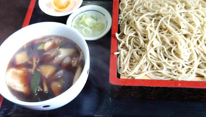 そば康 -  スープ - 藤岡市