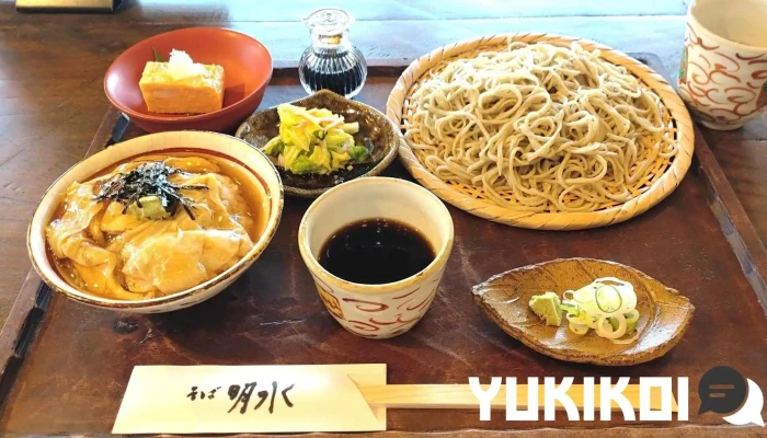 そば明水 -  料理飲み物 - 益子町