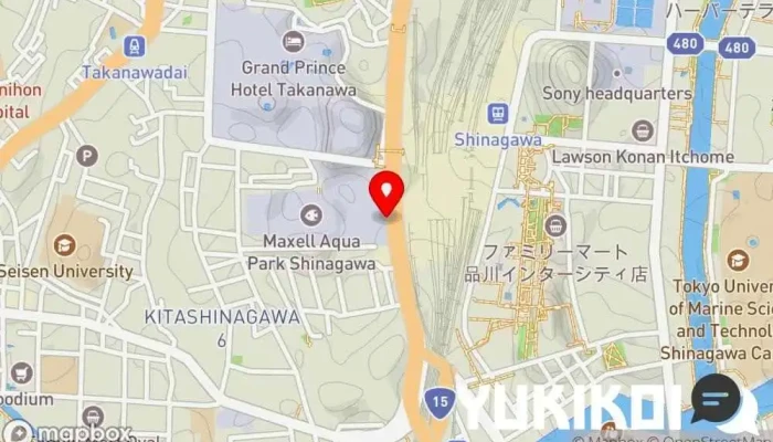 の地図 つばめグリル 品川駅前店 日本式洋食レストラン, グリル, レストラン で 港区