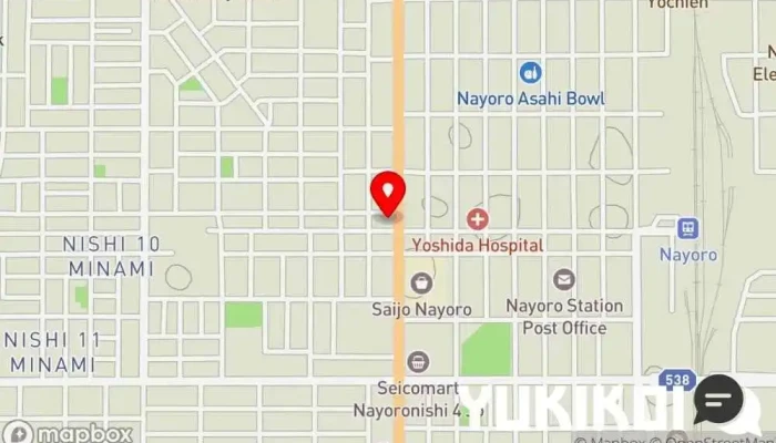 の地図 つぼ八 名寄店 居酒屋 で 名寄市