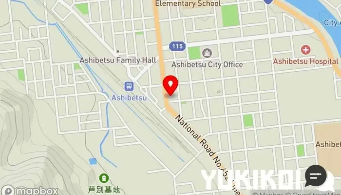 の地図 つぼ八 芦別店 居酒屋 で 芦別市