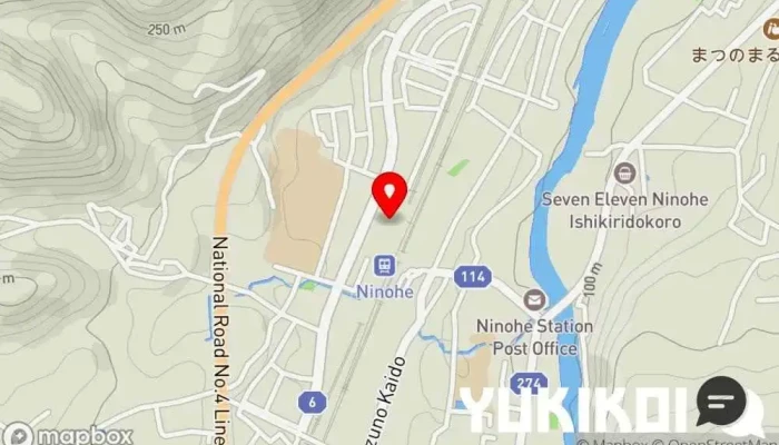 の地図 とりっぷ亭 レストラン で 二戸市
