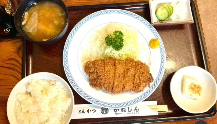 とんかつ かねしん -  スープ - 野田市